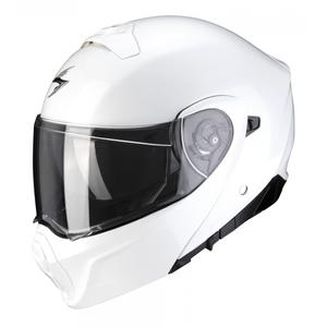 Szczękowy kask motocyklowy Scorpion EXO-930 Solid biały