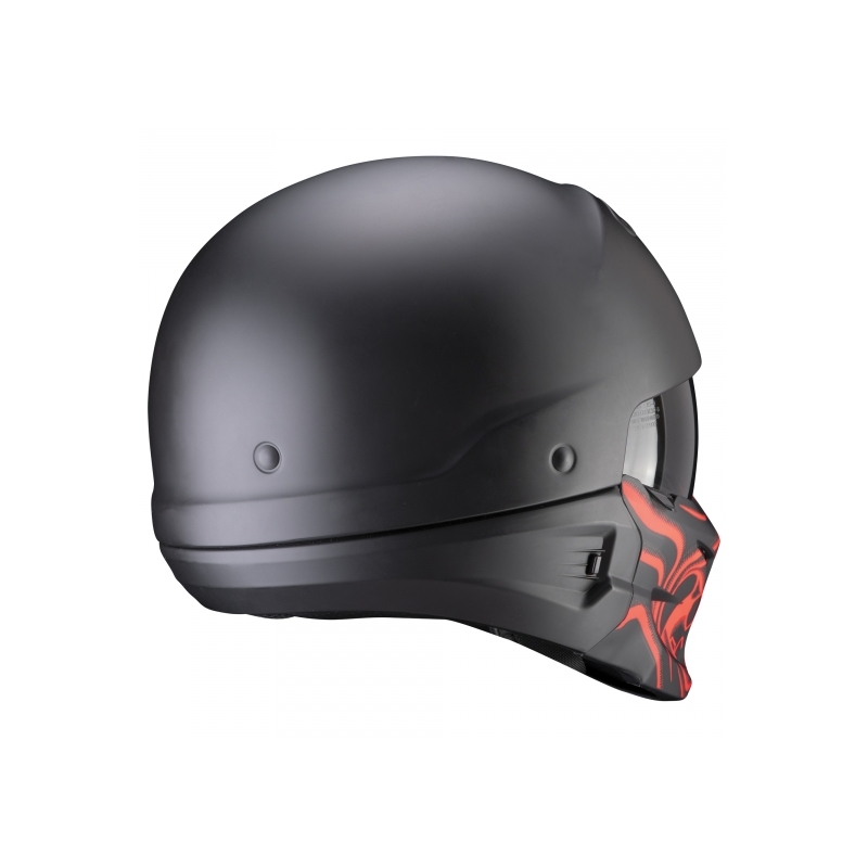 Kask motocyklowy Scorpion EXO-COMBAT EVO Samurai czarno-czerwony