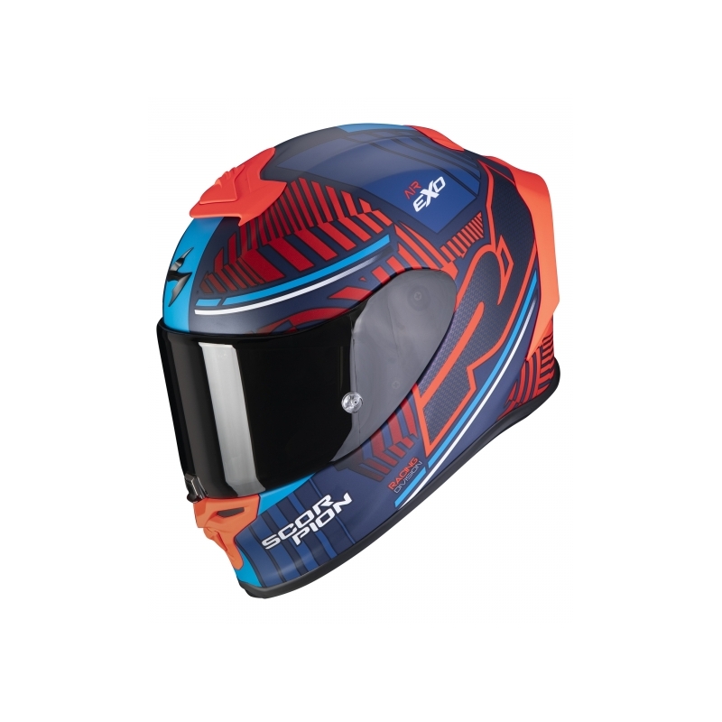 Kask integralny Scorpion EXO-R1 Air Victory niebiesko-czerwony wyprzedaż