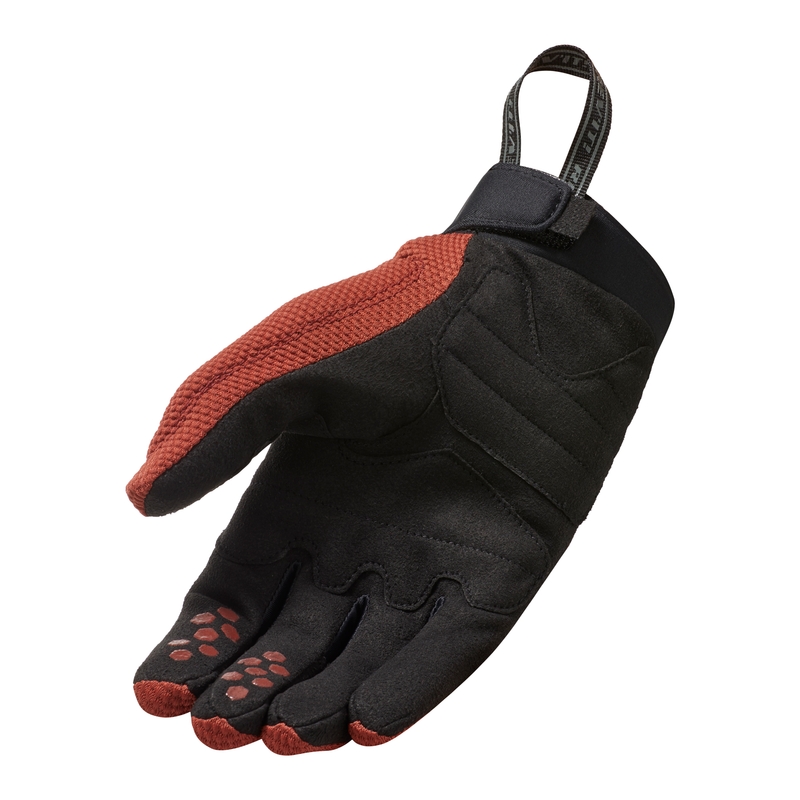 Rękawice motocyklowe Revit Massif burgundy czerwone
