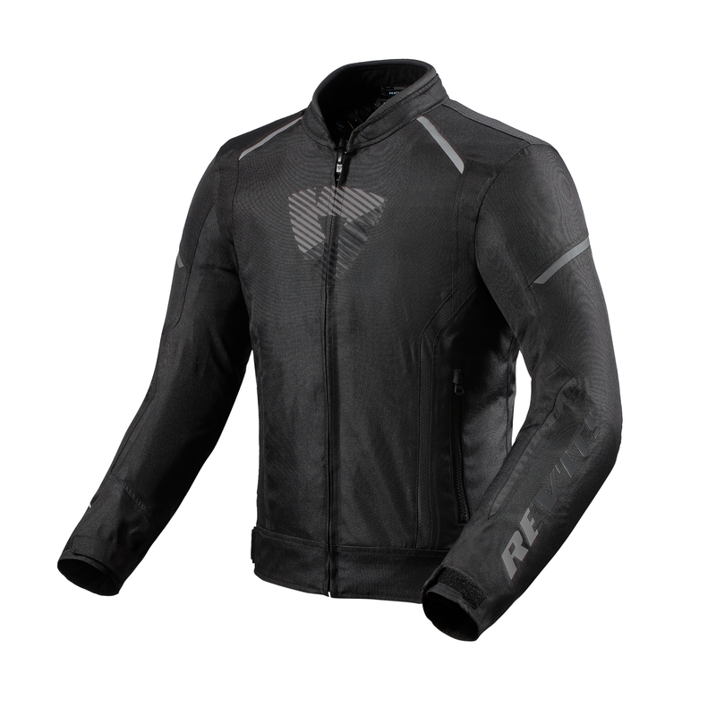 Kurtka motocyklowa Revit Sprint H2O czarno-szara wyprzedaż
