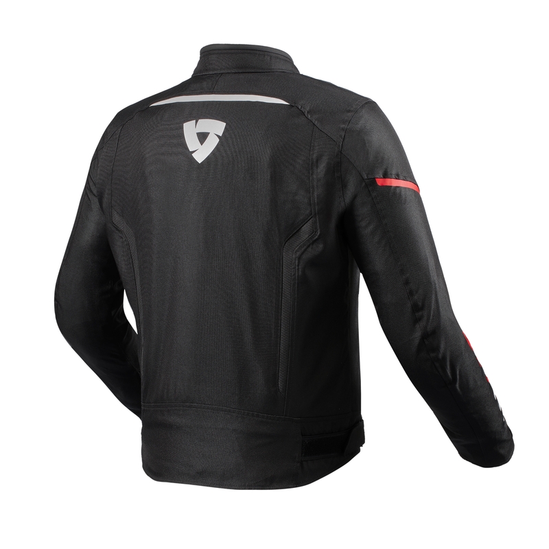 Kurtka motocyklowa Revit Sprint H2O czarno-fluo czerwona wyprzedaż