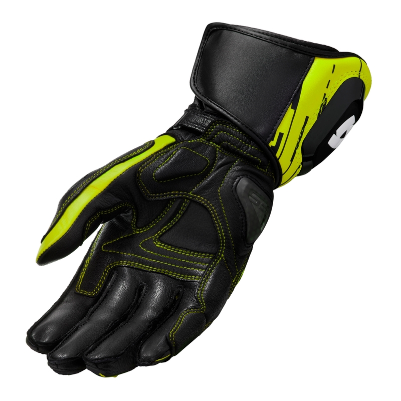 Rękawice motocyklowe Revit Quantum 2 czarno-fluo żółte wyprzedaż