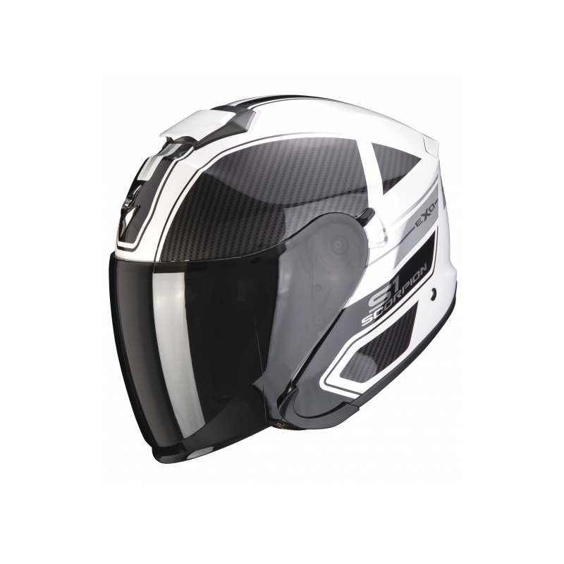 Kask otwarty Scorpion EXO-S1 Cross-Ville czarno-biało-szary