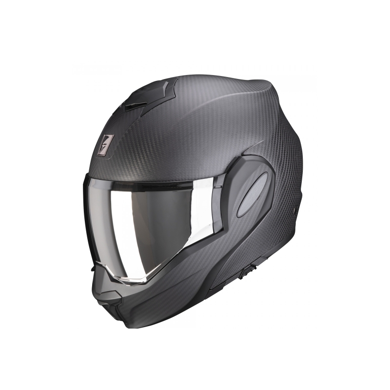 Kask z podnoszoną szczęką Scorpion EXO-TECH Carbon czarny matowy