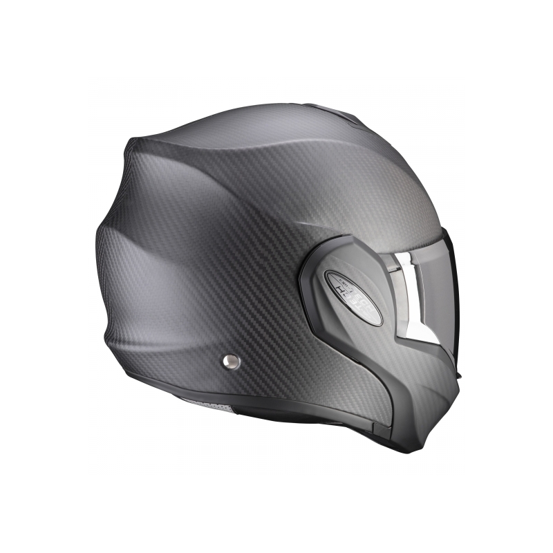 Kask z podnoszoną szczęką Scorpion EXO-TECH Carbon czarny matowy