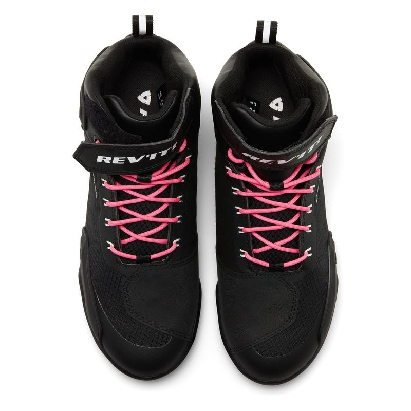 Damskie buty motocyklowe Revit G-Force H2O czarno-różowe wyprzedaż
