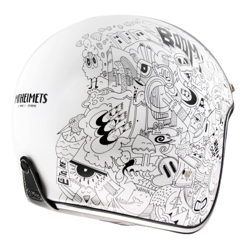 MT LeMans 2 SV Extreme Open kask motocyklowy biały wyprzedaż