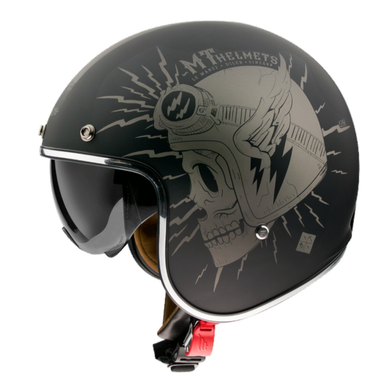 Kask motocyklowy otwarty MT LeMans 2 SV Diler Black