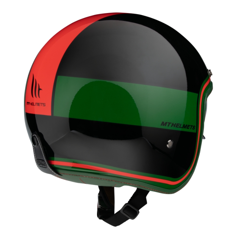 Kask otwarty MT LeMans 2 SV Tant black-red-green