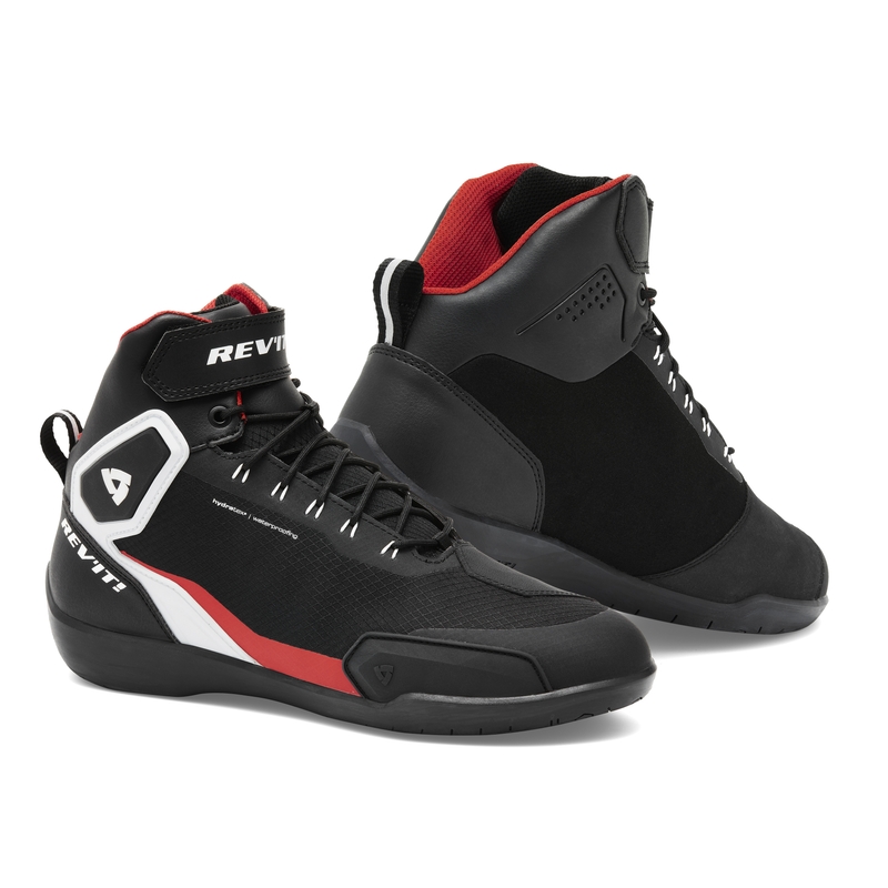 Buty motocyklowe Revit G-Force H2O czarno-fluo czerwone wyprzedaż
