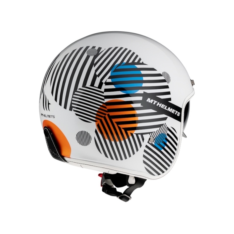 Kask otwarty MT LeMans 2 SV Zero white outlet wyprzedaż