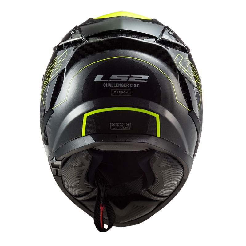 Integralny kask motocyklowy LS2 FF327 Challenger CT2 Fold black-fluo yellow