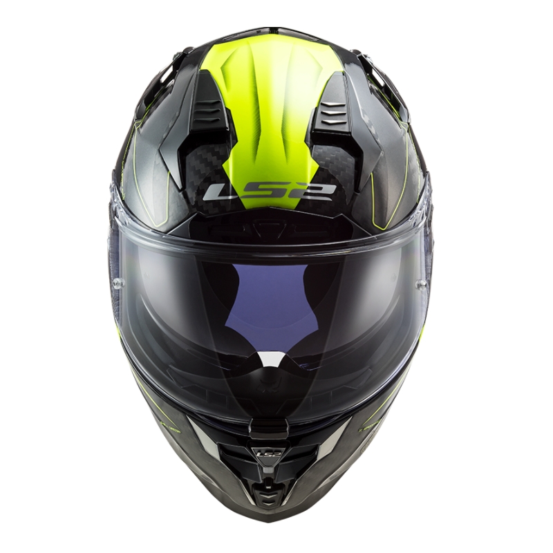Integralny kask motocyklowy LS2 FF327 Challenger CT2 Fold black-fluo yellow