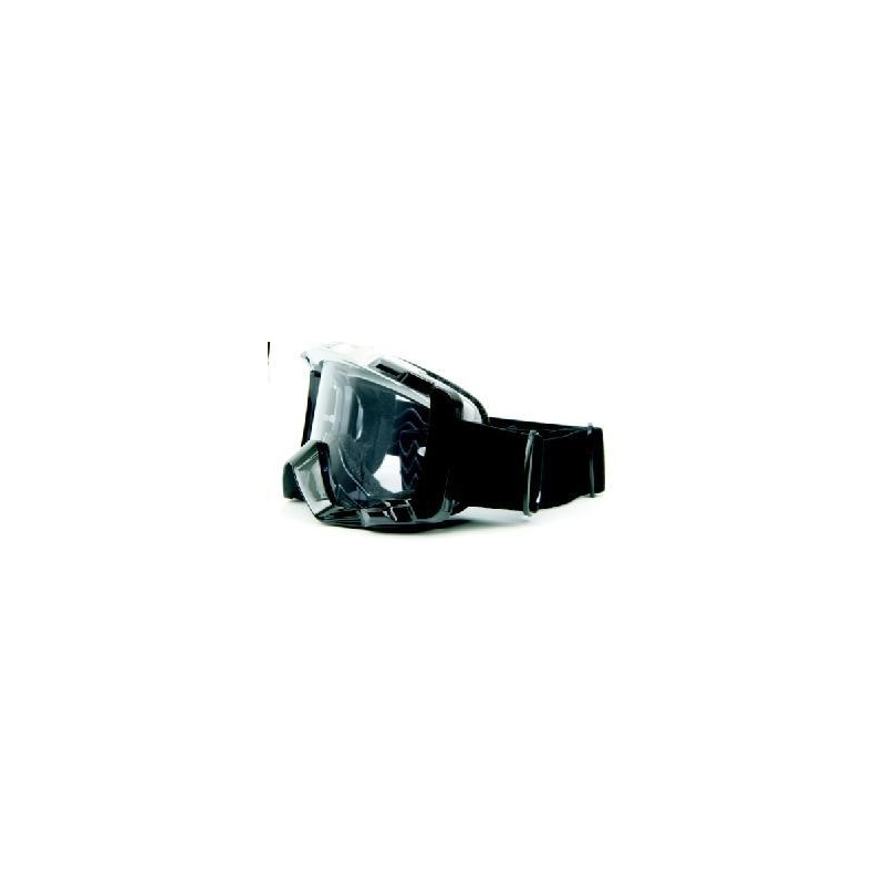 Gogle Motocross M-Line T7058 czarny i srebrny