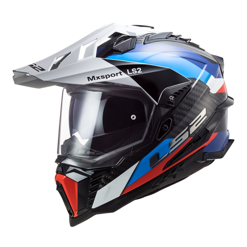 Kask Enduro LS2 MX701 Explorer C Frontier black-blue-white