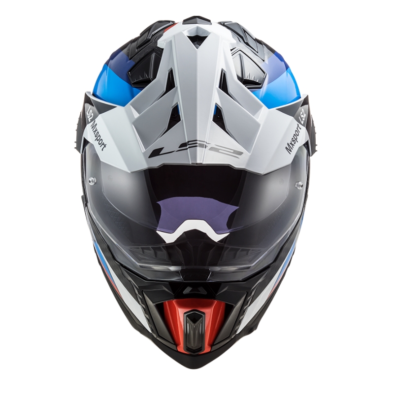 Kask Enduro LS2 MX701 Explorer C Frontier black-blue-white