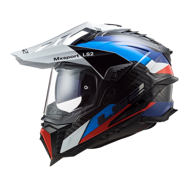 Kask Enduro LS2 MX701 Explorer C Frontier black-blue-white