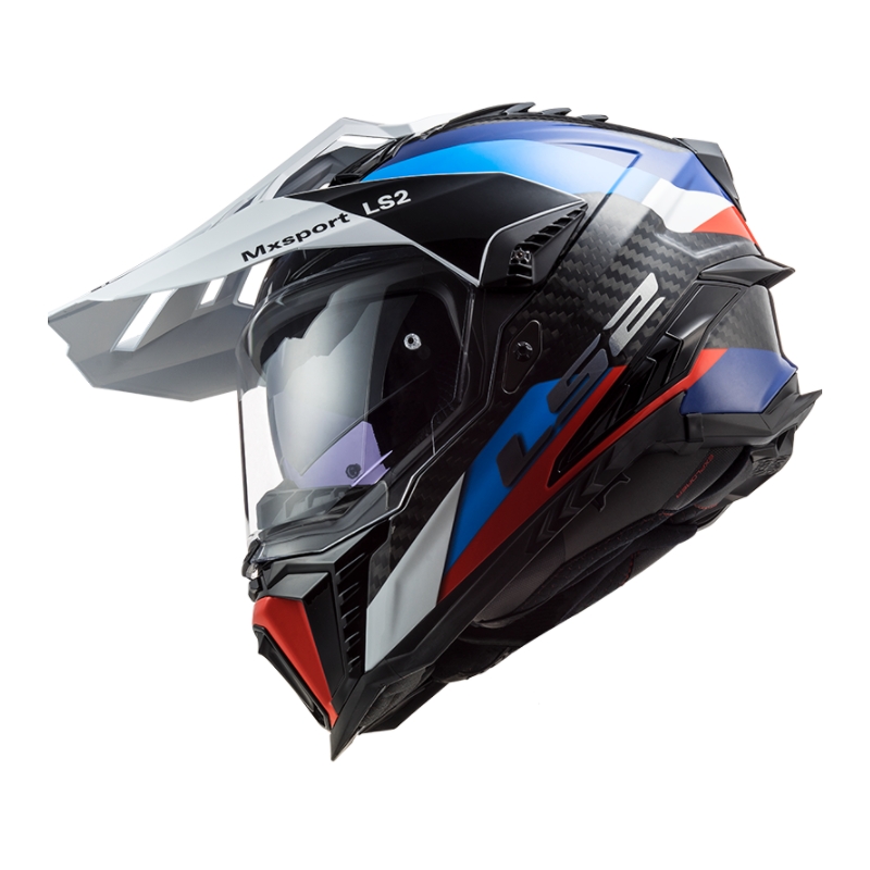 Kask Enduro LS2 MX701 Explorer C Frontier black-blue-white