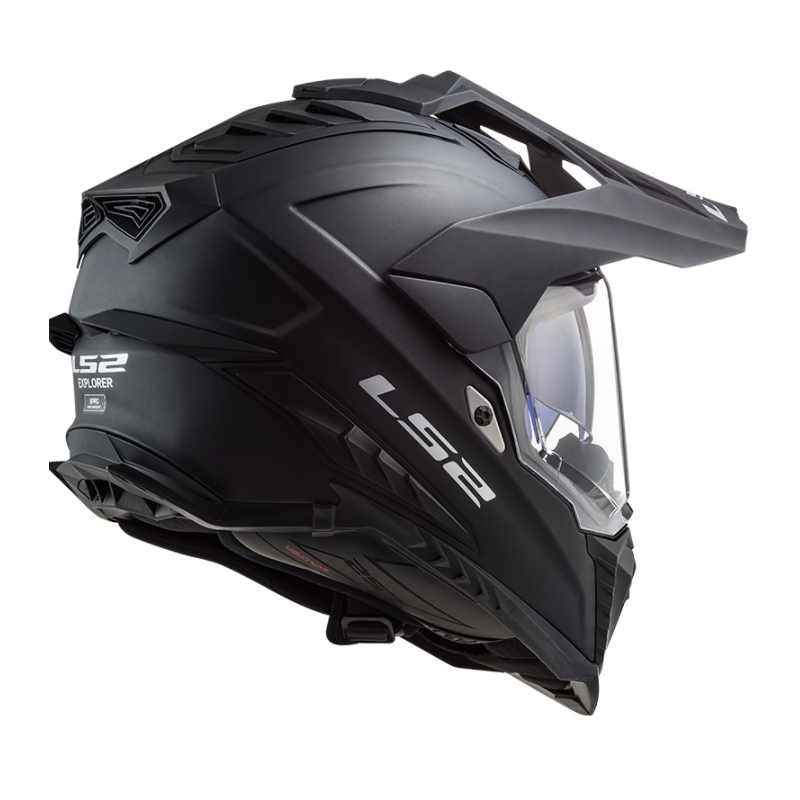 Kask Enduro LS2 MX701 Explorer Solid Black
