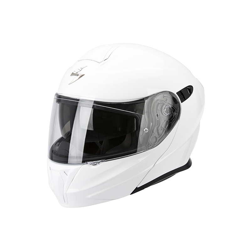 Szczękowy kask motocyklowy Scorpion EXO-920 biały