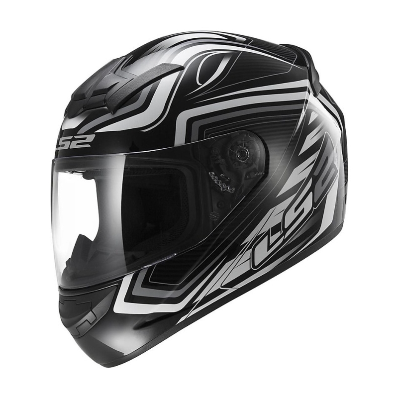 Kask LS2 FF352 ROOKIE Ranger czarno-biały wyprzedaż