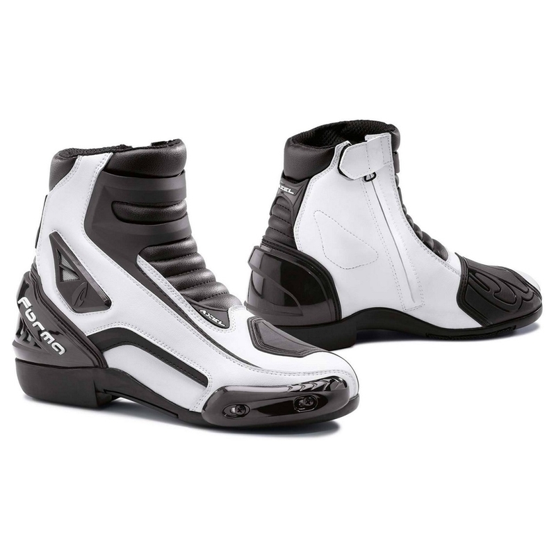Buty motocyklowe Forma Axel czarno-białe wyprzedaż