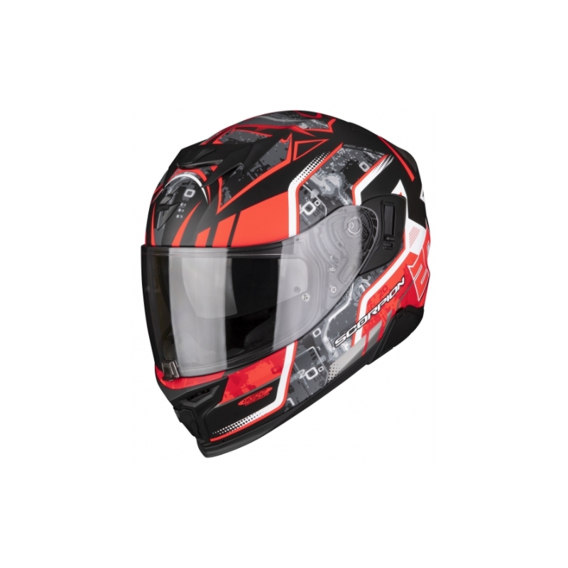 Kask integralny Scorpion EXO-520 AIR Fabio Quartararo Replica pomarańczowo-czarno-szary