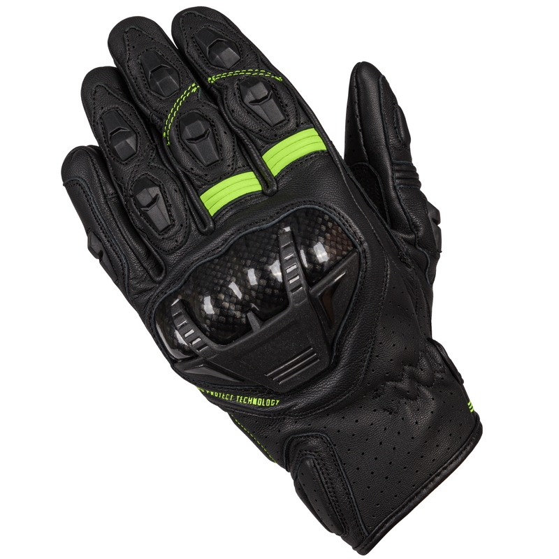 Rękawice motocyklowe Ozone RS-600 SH czarno-fluo żółte wyprzedaż