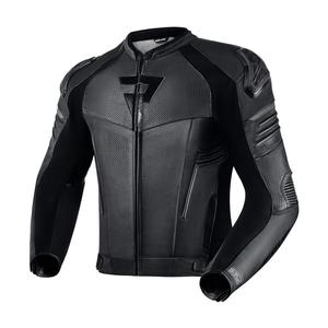 Rebelhorn Vandal Black Leather Motorcycle Jacket