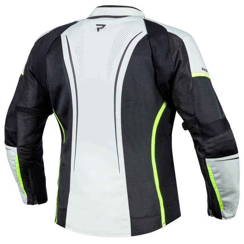 Damska kurtka motocyklowa Rebelhorn Flux Black-Grey
