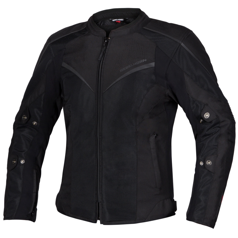 Rebelhorn Hiflow IV Kurtka motocyklowa damska czarny Outlet wyprzedaż
