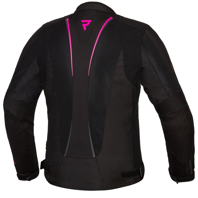 Damska kurtka motocyklowa Rebelhorn Hiflow IV Black-Fluo Pink wyprzedaż