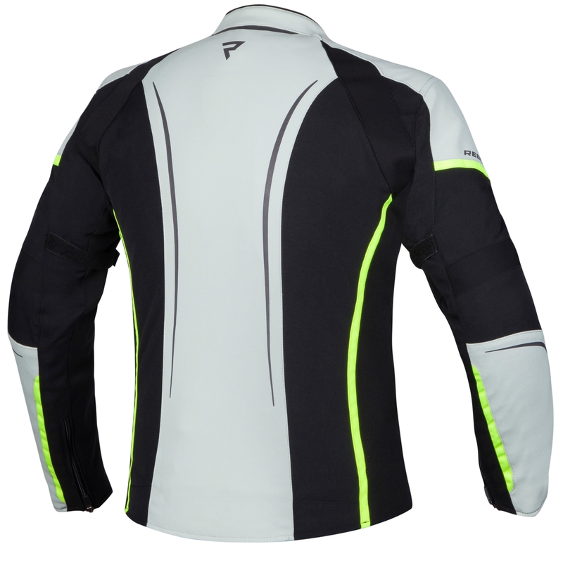 Damska kurtka motocyklowa Rebelhorn Luna black-grey-fluo yellow wyprzedaż