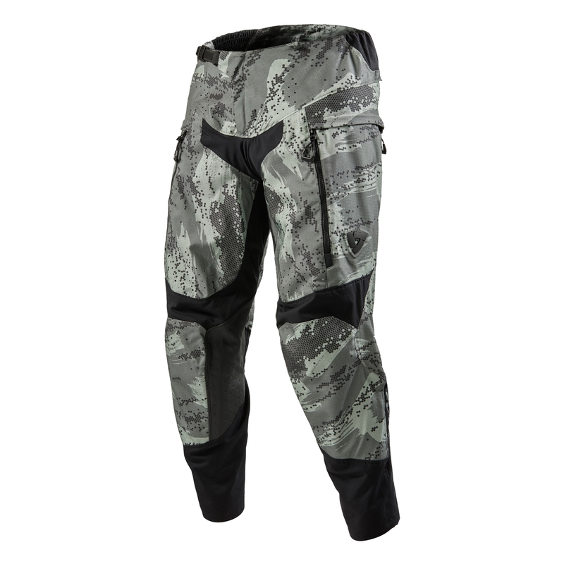 Motocrossowe spodnie Revit Peninsula camo szare przedłużone