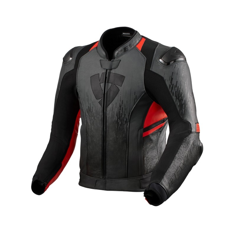 Revit Quantum 2 kurtka motocyklowa szaro-fluo czerwona wyprzedaż