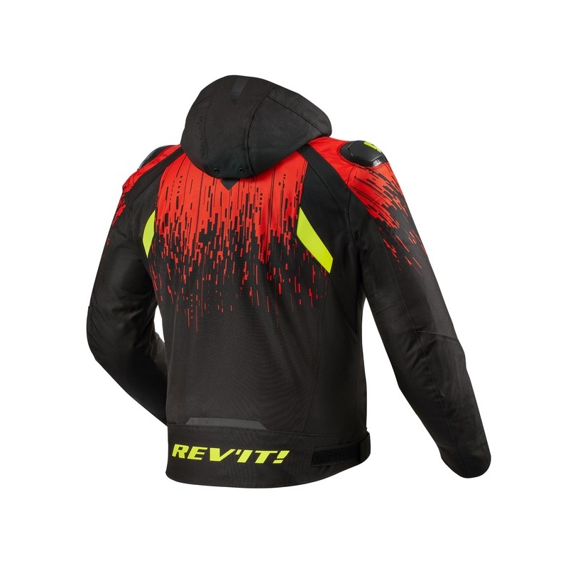 Revit Quantum 2 H2O kurtka motocyklowa czarno-czerwona wyprzedaż