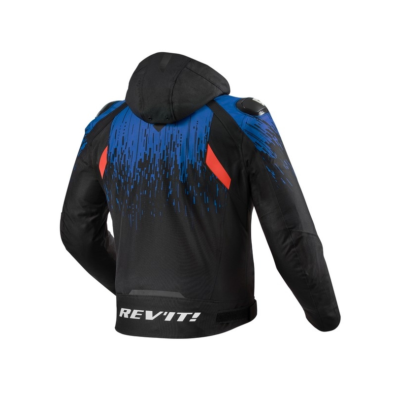 Kurtka motocyklowa Revit Quantum 2 H2O black-blue wyprzedaż