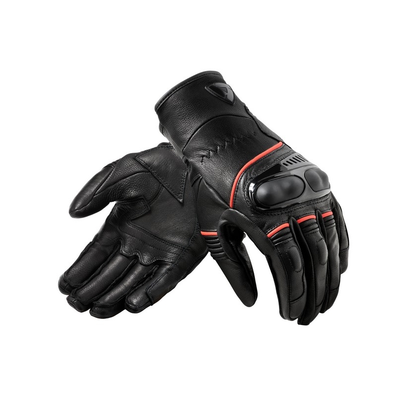 Rękawice motocyklowe Revit Hyperion H2O czarno-fluo czerwone wyprzedaż