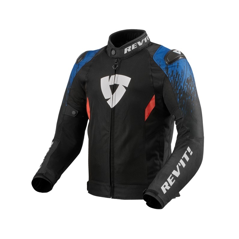 Kurtka motocyklowa Revit Quantum 2 Air Black-Blue wyprzedaż