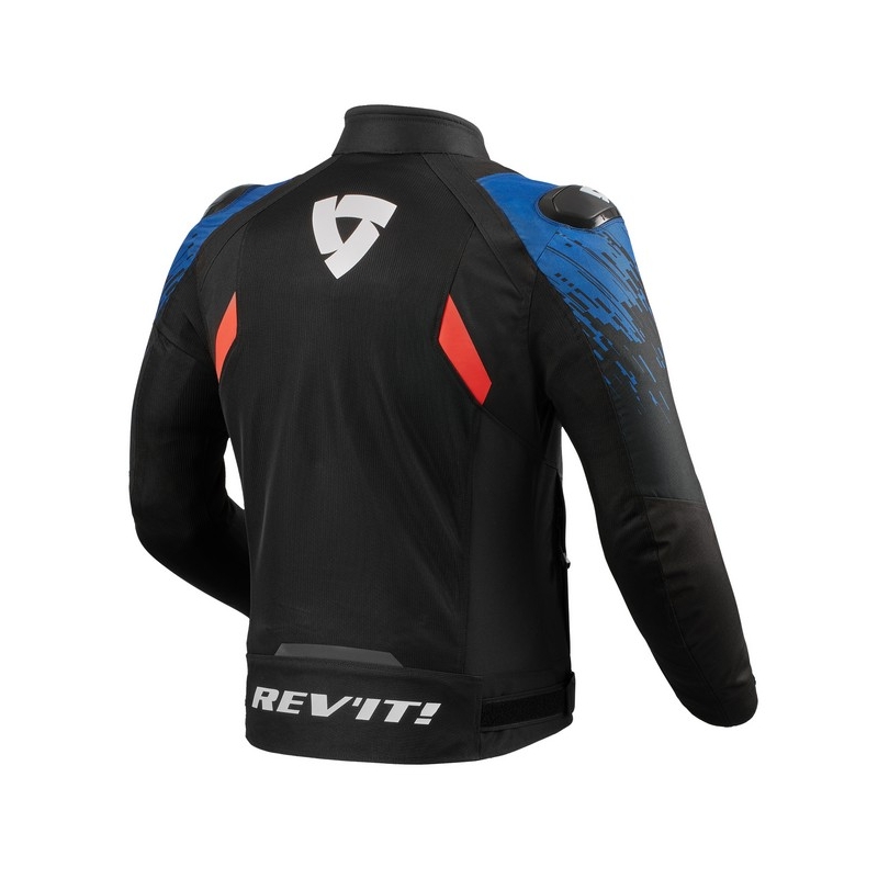 Kurtka motocyklowa Revit Quantum 2 Air Black-Blue wyprzedaż