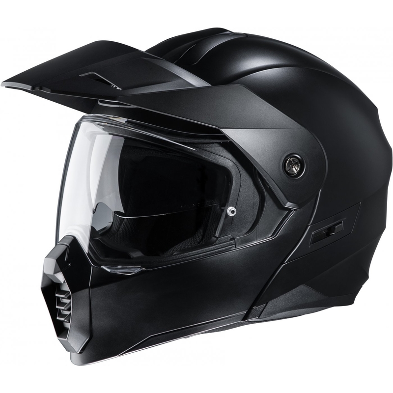 Szczękowy kask motocyklowy HJC C80 czarny matowy wyprzedaż