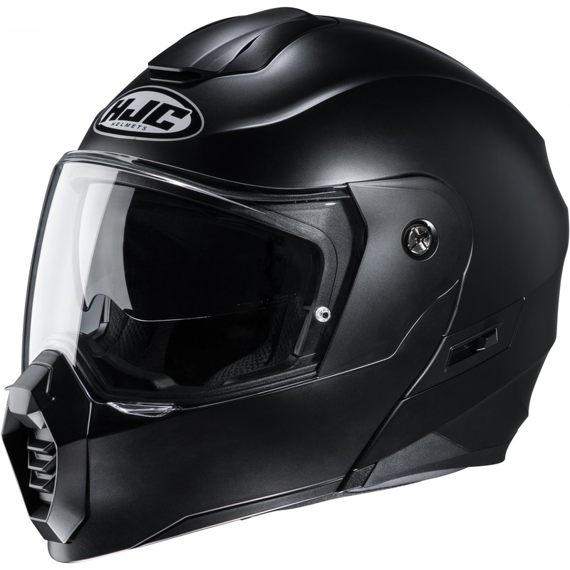 Szczękowy kask motocyklowy HJC C80 czarny matowy wyprzedaż