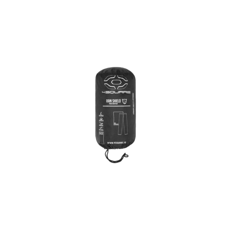 Moto spodnie przeciwdeszczowe 4SQUARE Eco black wyprzedaż