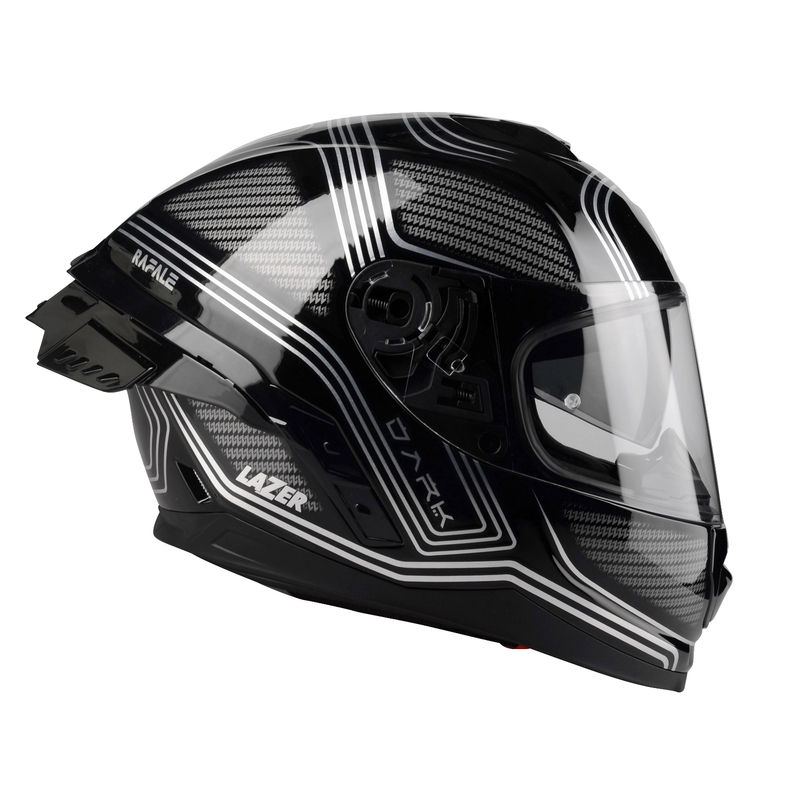 Integralny kask motocyklowy Lazer Rafale SR Darkside czarno-szary