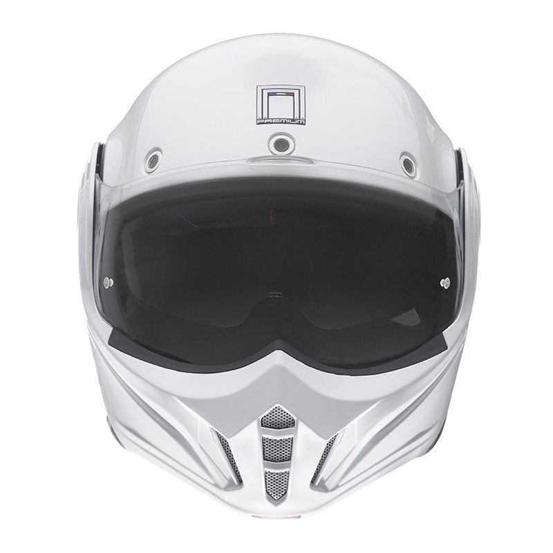 Kask z podnoszoną szczęką NOX PREMIUM Stratos biały