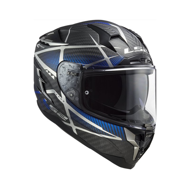 Integralny kask motocyklowy LS2 FF327 Challenger C Konic black-grey-blue wyprzedaż