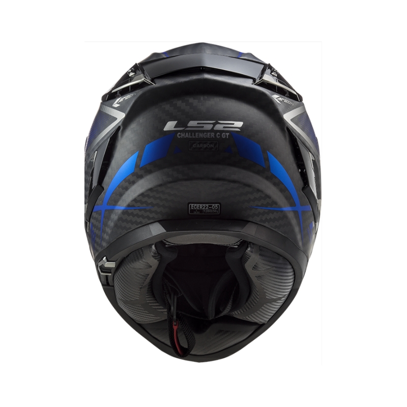 Integralny kask motocyklowy LS2 FF327 Challenger C Konic black-grey-blue wyprzedaż