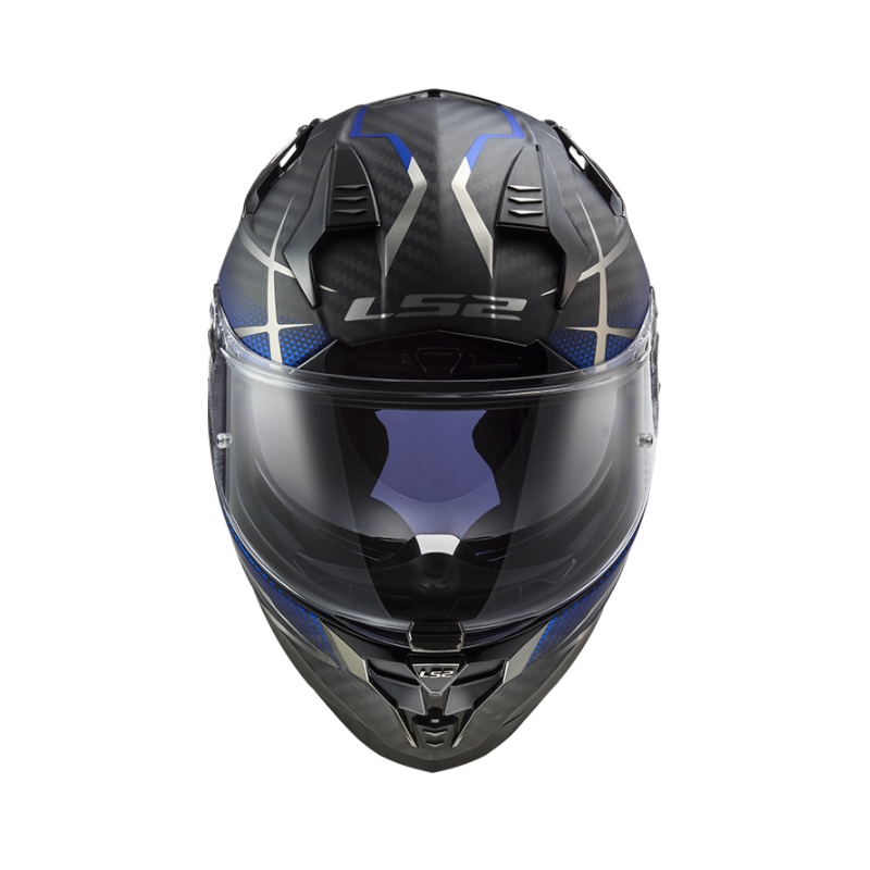 Integralny kask motocyklowy LS2 FF327 Challenger C Konic black-grey-blue wyprzedaż