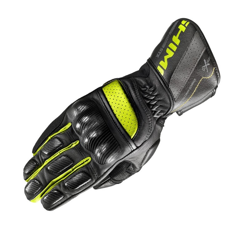 Rękawice motocyklowe Shima STX fluo wyprzedaż